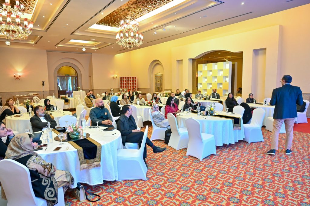 Alumni participating in the session.